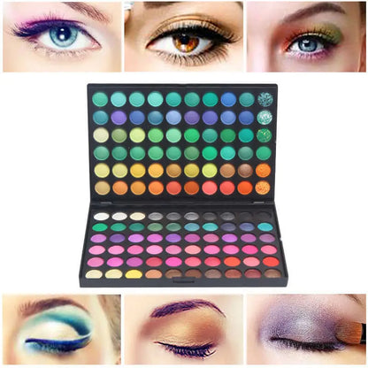 120 Colors Fashion Eyeshadow Palette Cosmetics Eye Make Up Tool Makeup - Wenston beauty