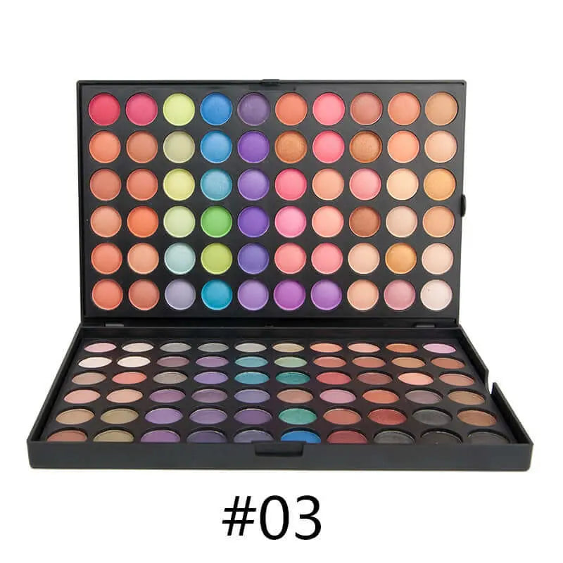 120 Colors Fashion Eyeshadow Palette Cosmetics Eye Make Up Tool Makeup - Wenston beauty