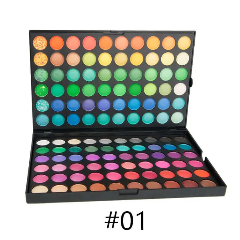 120 Colors Fashion Eyeshadow Palette Cosmetics Eye Make Up Tool Makeup - Wenston beauty