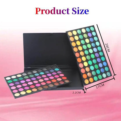 120 Colors Fashion Eyeshadow Palette Cosmetics Eye Make Up Tool Makeup - Wenston beauty