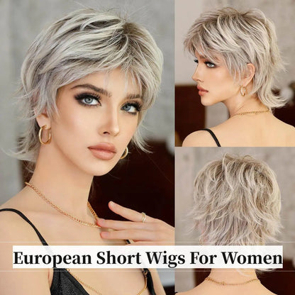 Short Straight Wigs