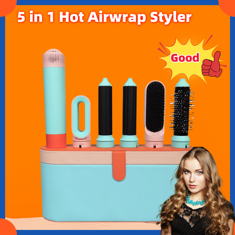 5 in 1 Hair Dryer Brush Negative Ionic Hair Styler 