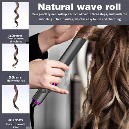 2 in 1 Hot Tools Professional Hair Straightener Hairstyling Iron - Wenston beauty