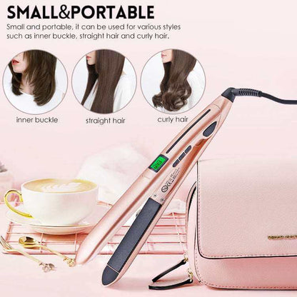 2 in 1 Professional Hair Straightener Hair Crimper for Women - Wenston beauty