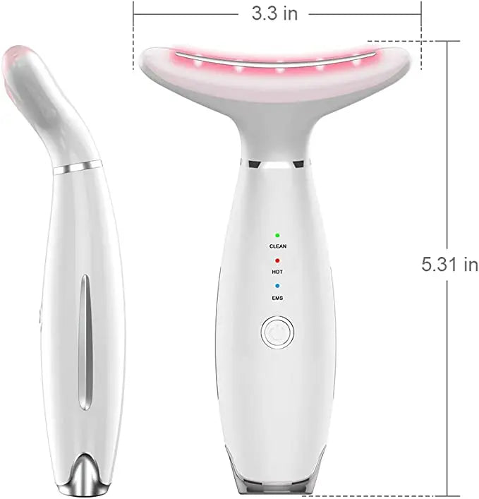 2 in 1 Skin Rejuvenation Beauty Device for Face and Neck - Wenston beauty