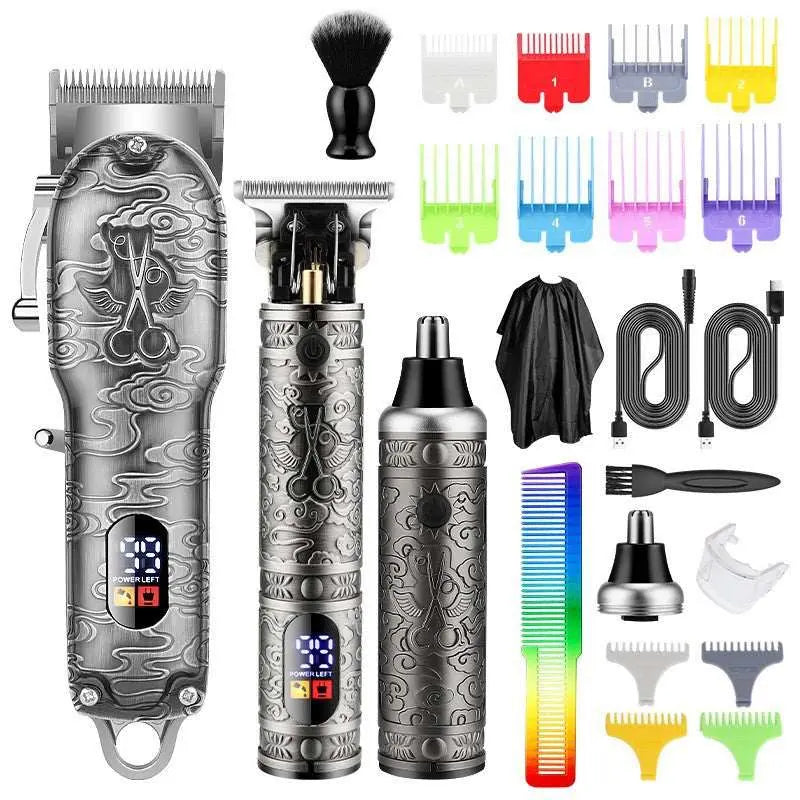 2024 Electric Hair Clippers Professional Barber Cutting Machine