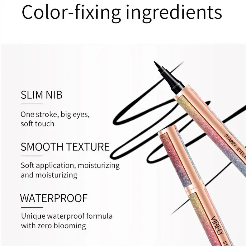 2023 Eyeliner Waterproof Liquid Eyeliner Pencil Pen - Wenston beauty