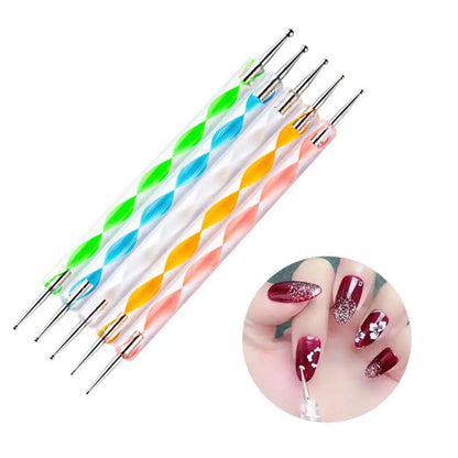 20Pcs Nail Art Brush Acrylic Gel UV Polish Manicure Tools - Wenston beauty