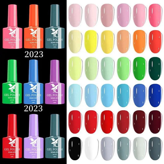 48 Colors Gel Nail Polish 10ml