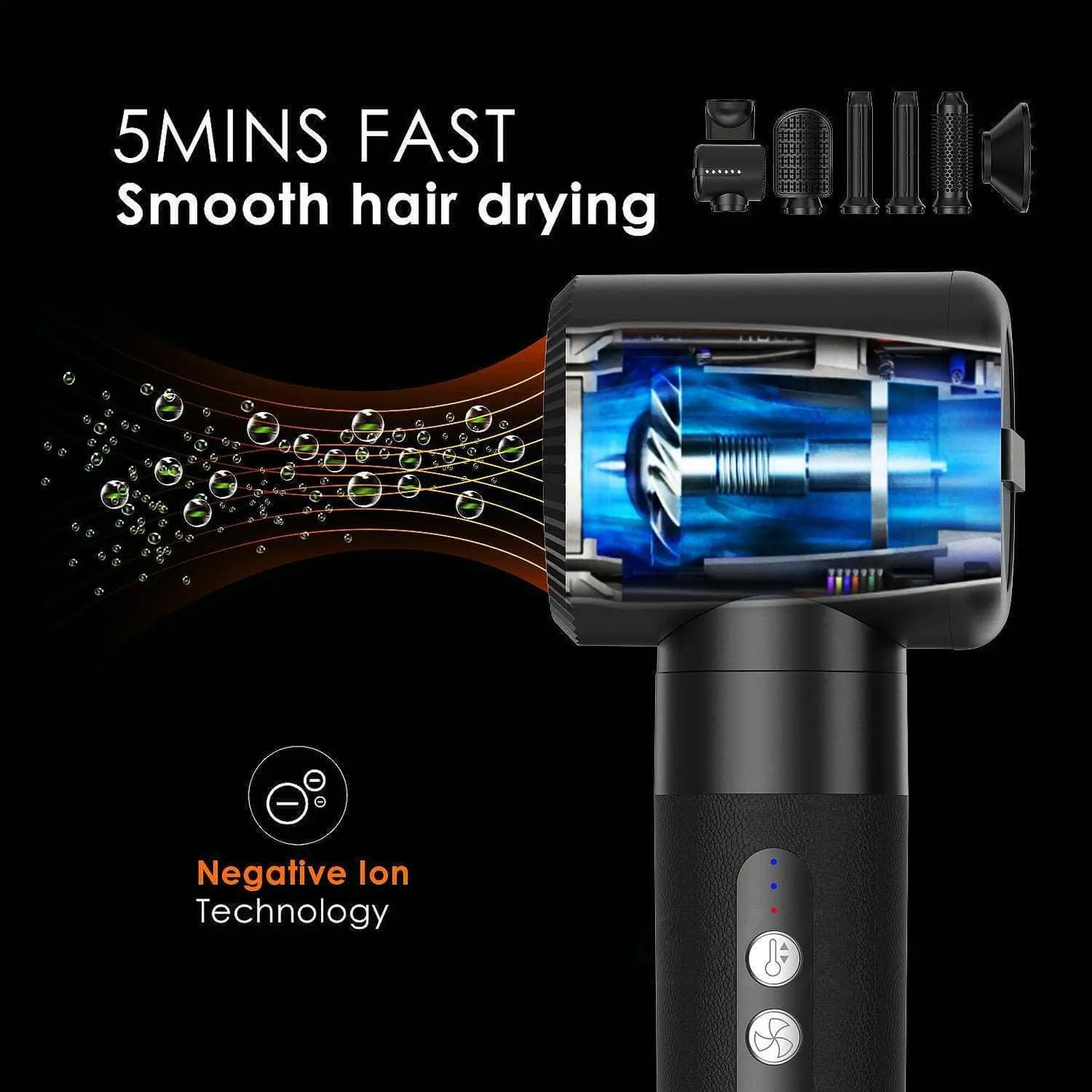 7 in 1 Hair Dryer, Air Hair Styling Tools