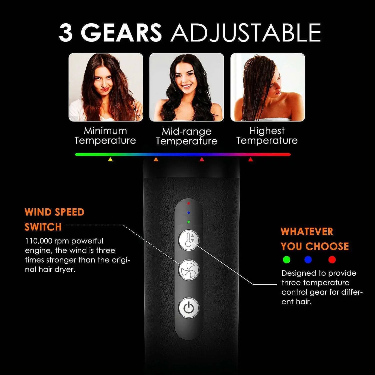 7 in 1 Hair Dryer, Air Hair Styling Tools