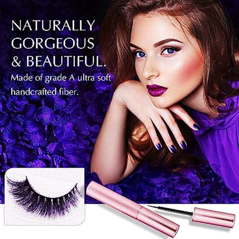 Magnetic False Eyelashes 