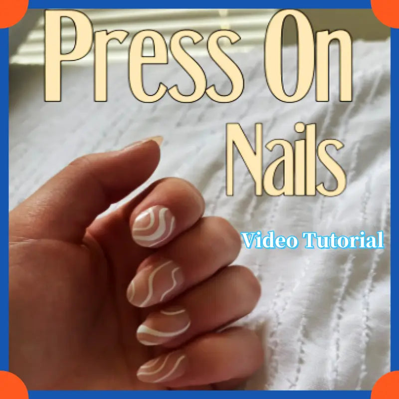 3D Press-on Nails Tutorial Video Suitable for beginners Wenston