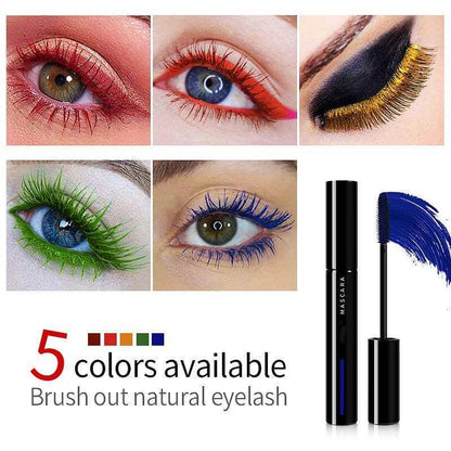 5 Colors 4D Mascara Waterproof Eyelash Extension