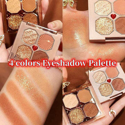 4 colors Eyeshadow Palette Matte Eye Shadow Make Up