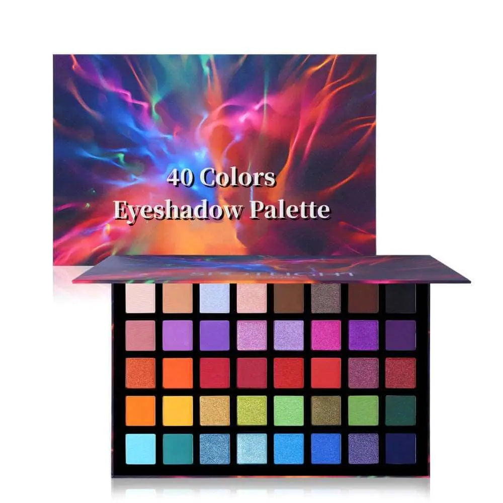 40 Colors Eyeshadow Face Makeup Palette Long Lasting Eyeshadow Palette