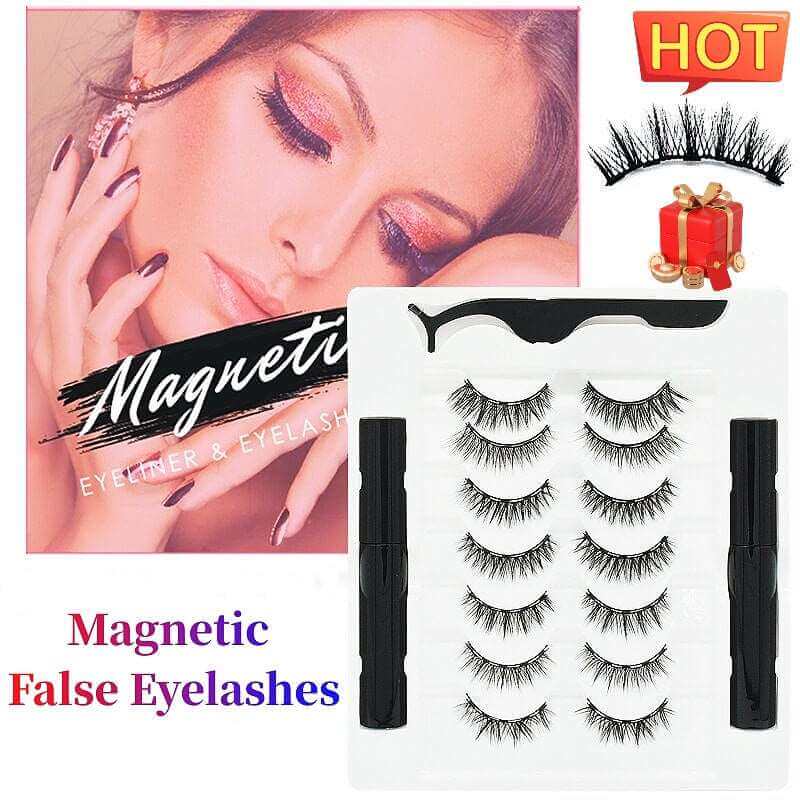 Magnetic False Eyelashes 