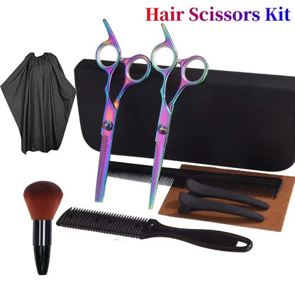 Hair Scissors Kit Professional Hairdressing Tools