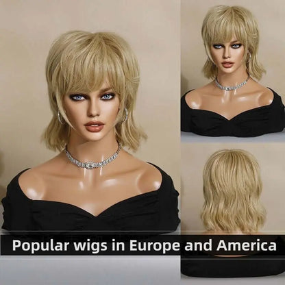 Short Wigs with Bangs