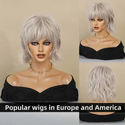 Short Wigs with Bangs