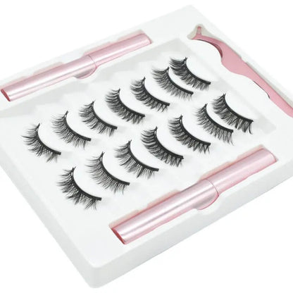 Magnetic False Eyelashes 