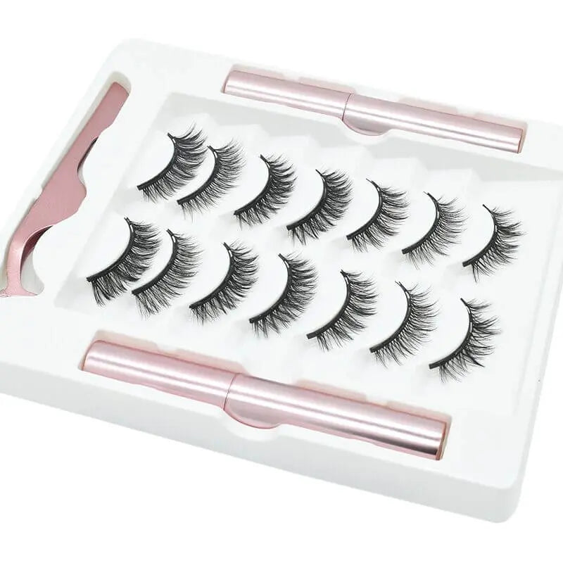 Magnetic False Eyelashes 