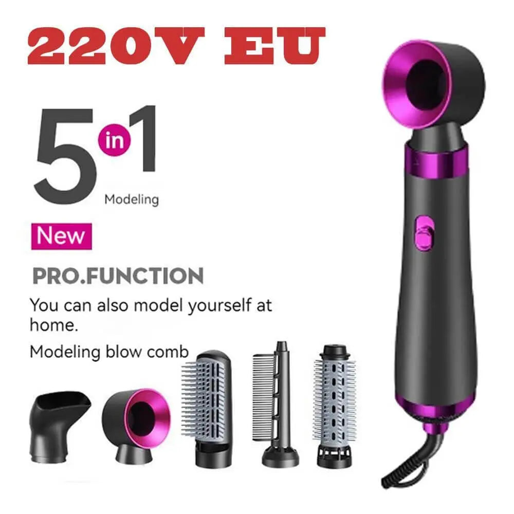 5 in 1 Hair Dryer Brush 