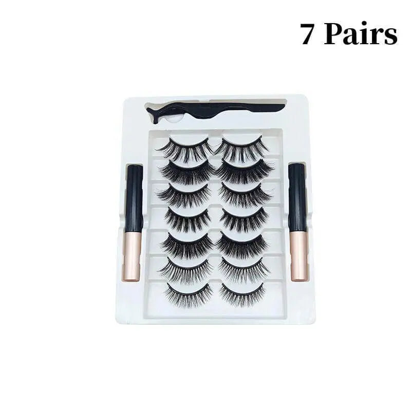 7 Pairs Magnetic Eyelashes