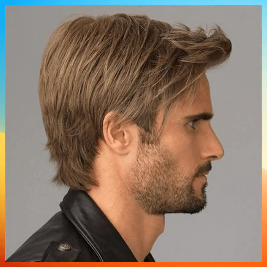 Short Straight Wigs For Men