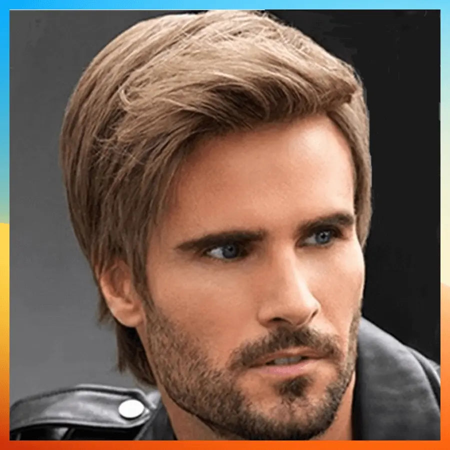 Short Straight Wigs For Men