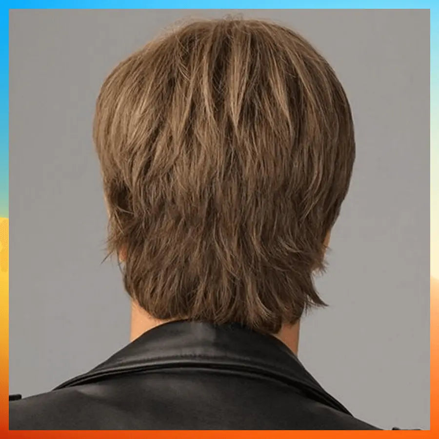 Short Straight Wigs For Men