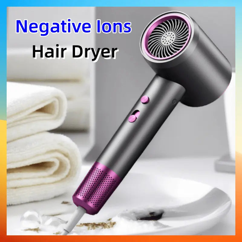 2000W Professional Hair Dryer Negative Ions Blow Dryer