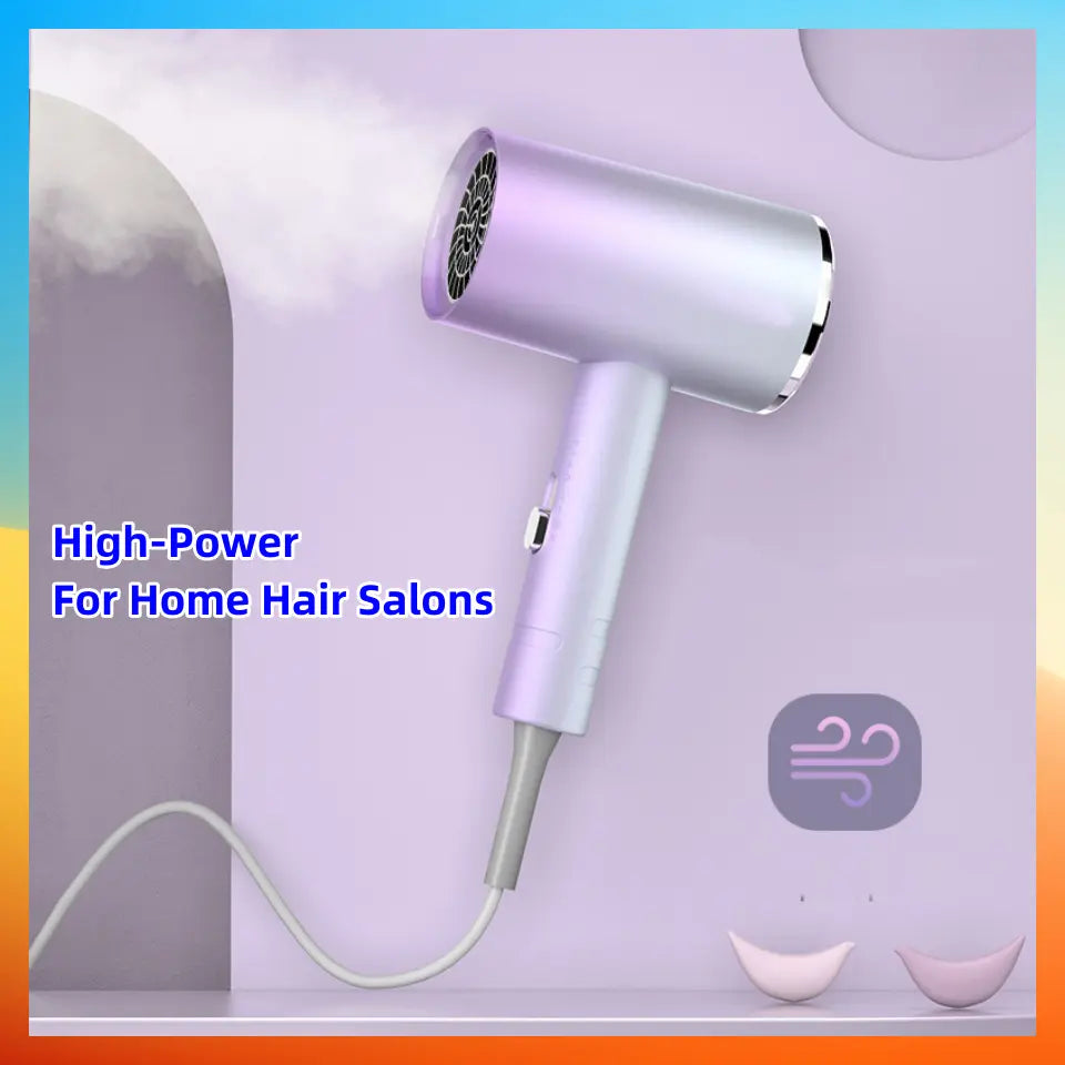 High-Speed Blue Light Negative Ion Hair Dryer