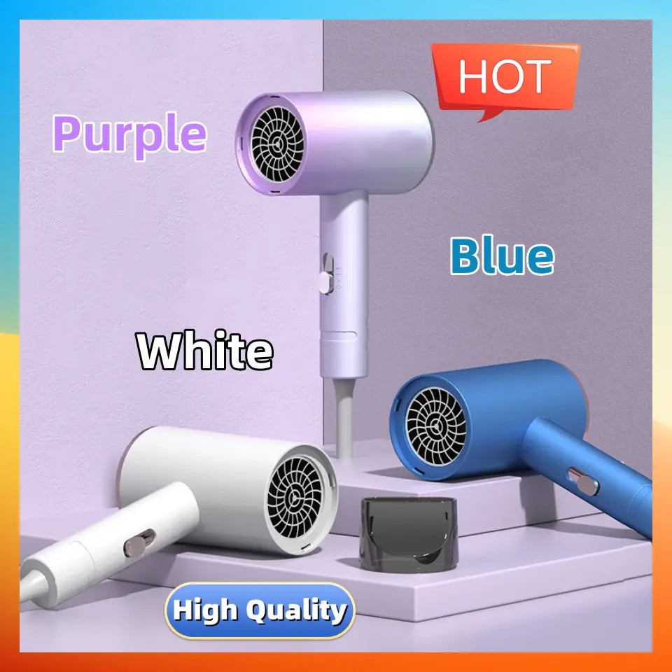 High-Speed Blue Light Negative Ion Hair Dryer