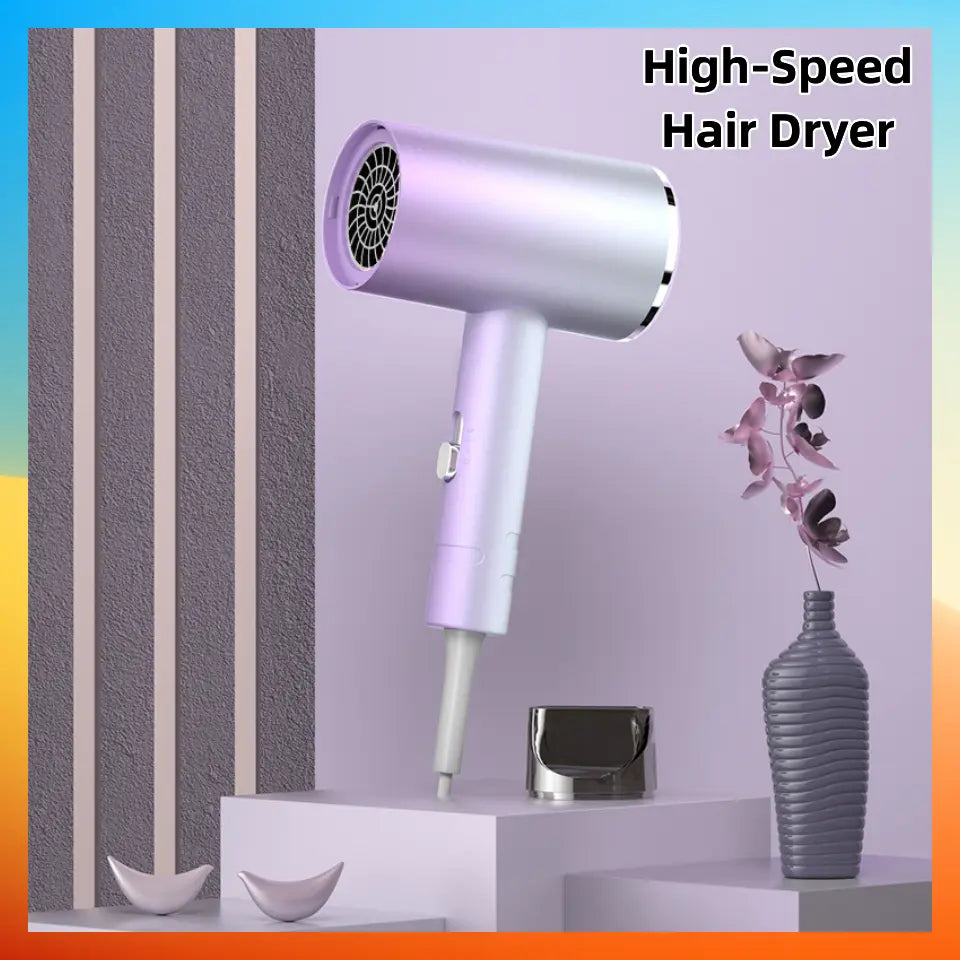 High-Speed Blue Light Negative Ion Hair Dryer