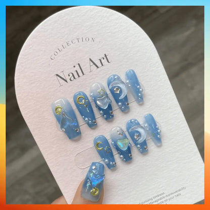 3D Handmade Wenston Press on Nails False Nails