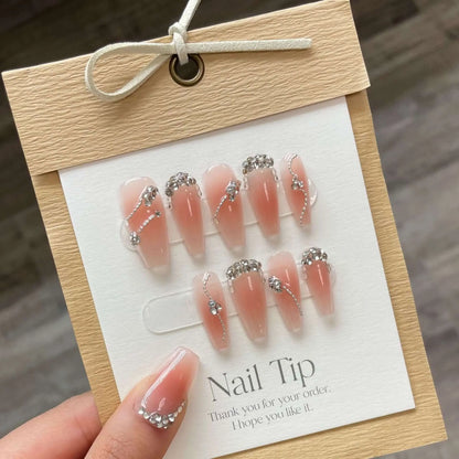 3D Handmade Wenston Press on Nails False Nails