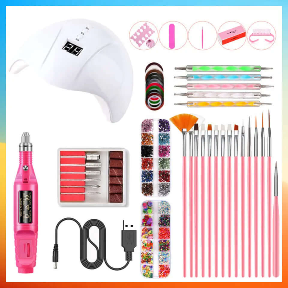 Wenston Nail Set With 36W UV Led Lamp