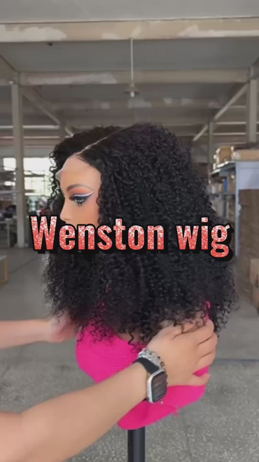 WENSTON SDD Full Frontal Human Hair Wigs for African American Women