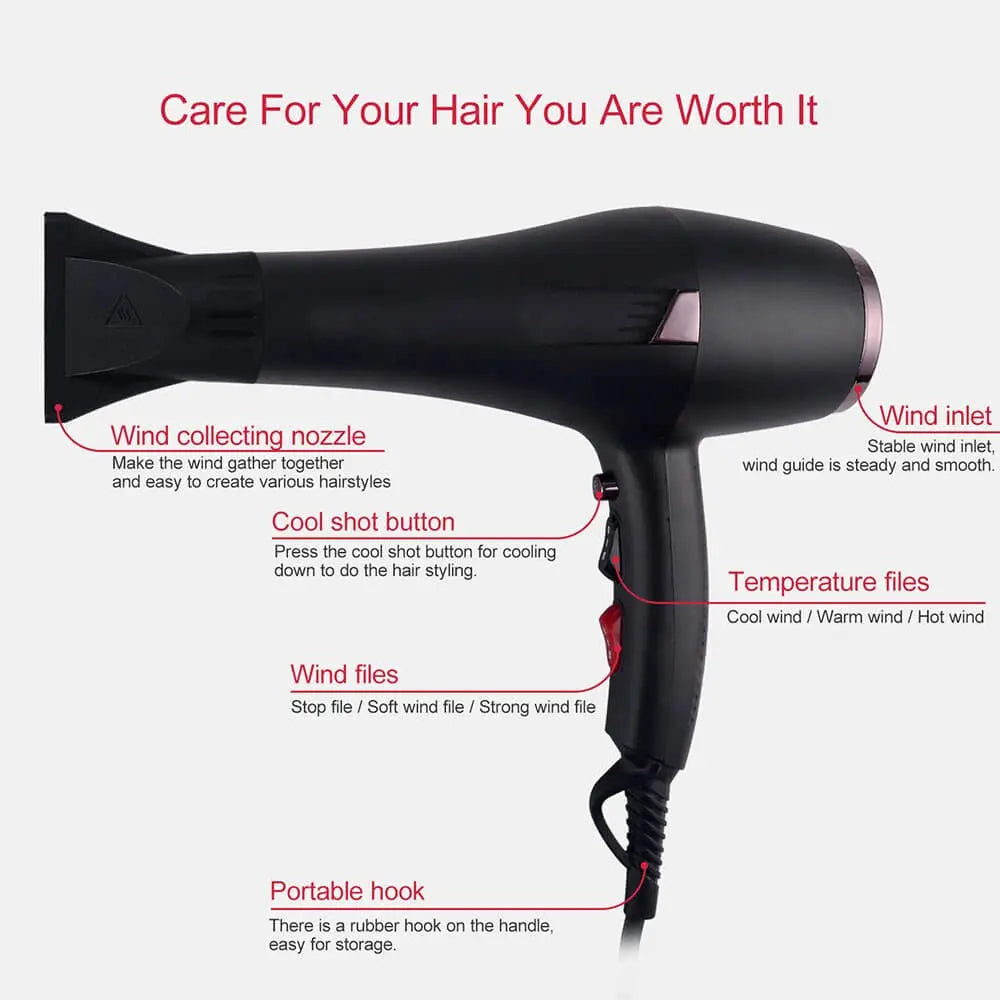 Professional Salon Hair Dryer 