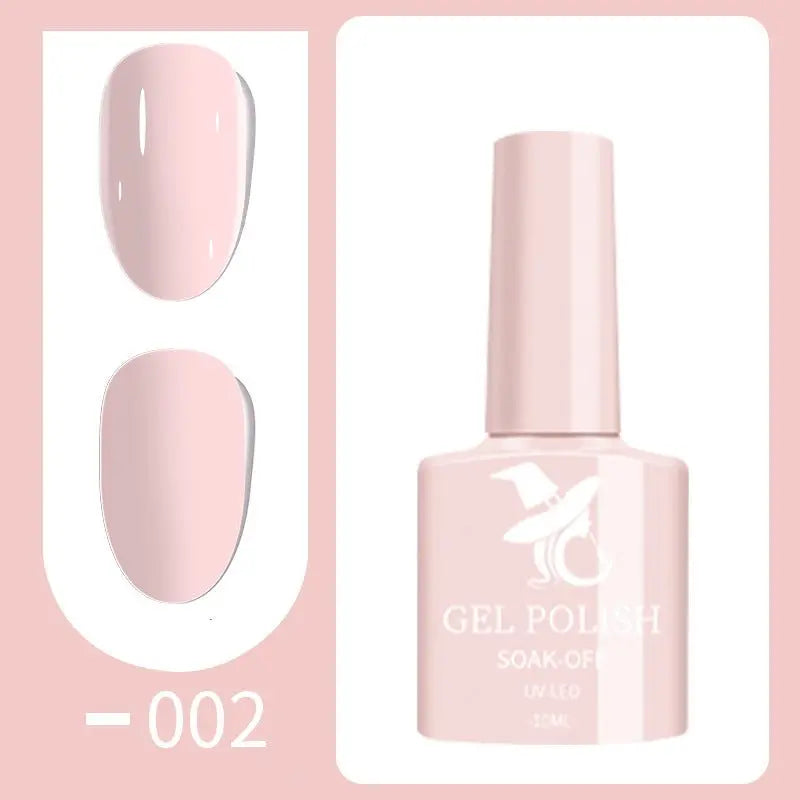 48 Colors Gel Nail Polish 10ml, Soak off Nail Lamp Gel Polish Starter for Women - Wenston beauty