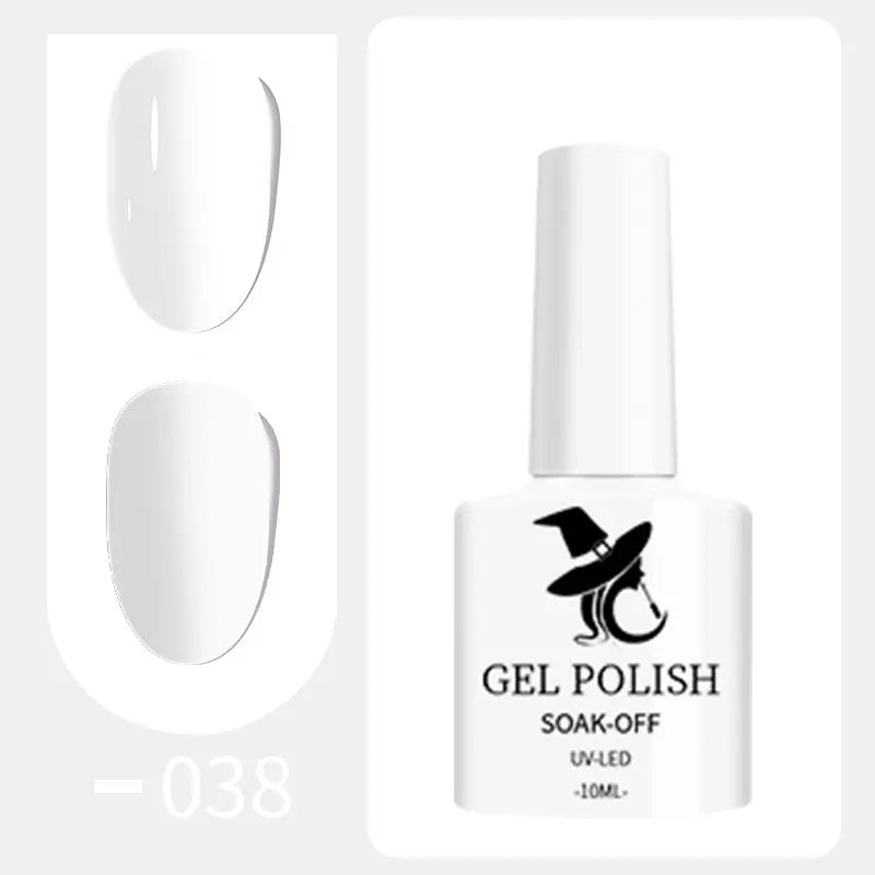 48 Colors Gel Nail Polish 10ml, Soak off Nail Lamp Gel Polish Starter for Women - Wenston beauty