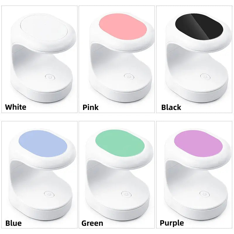 6 Colors USB UV Nail Lamp 