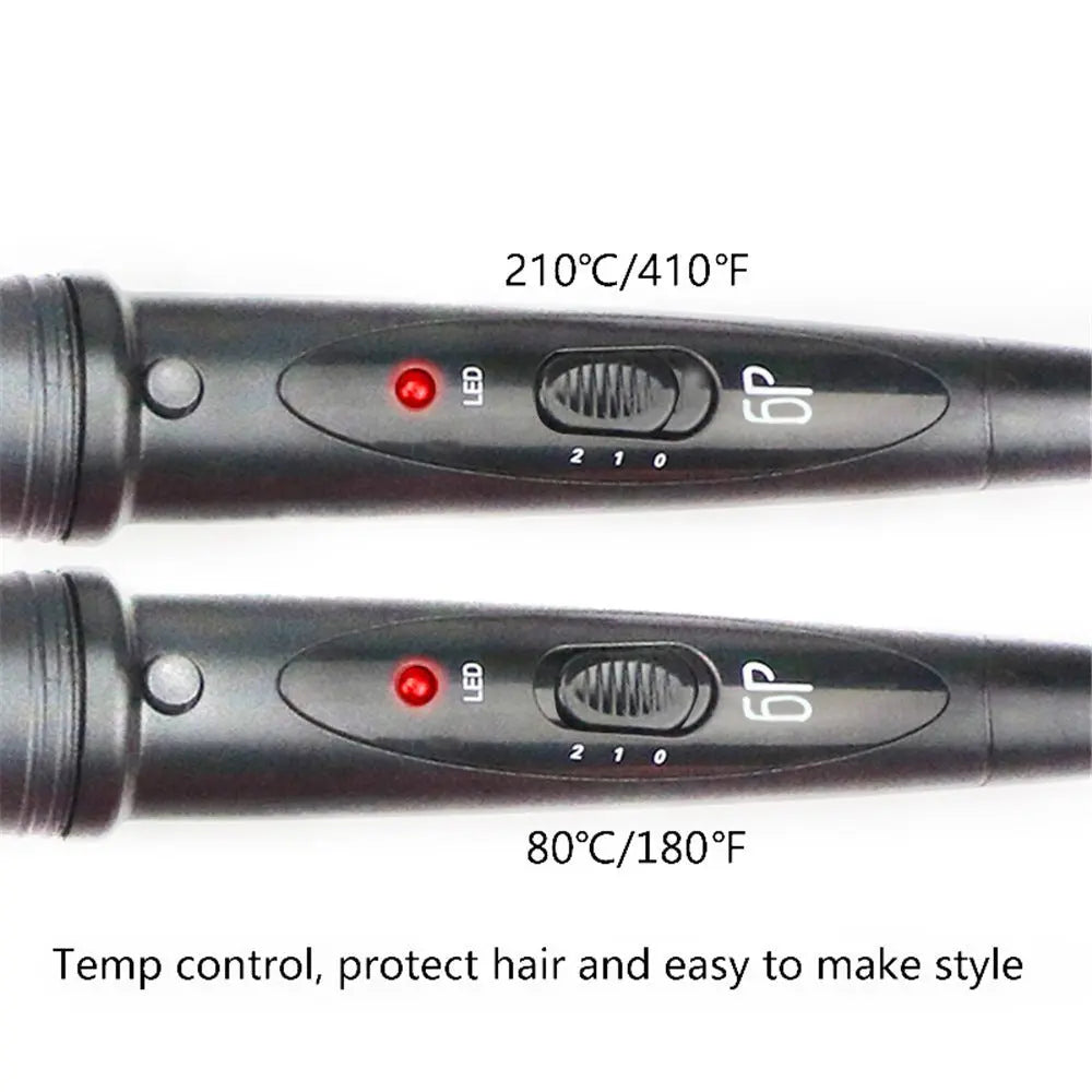 6 in 1 Curling Iron Curling Wand Set