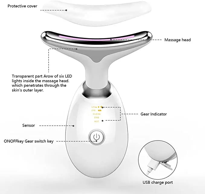 Skin Rejuvenation Beauty Device, Firming Wrinkle Removal Device 