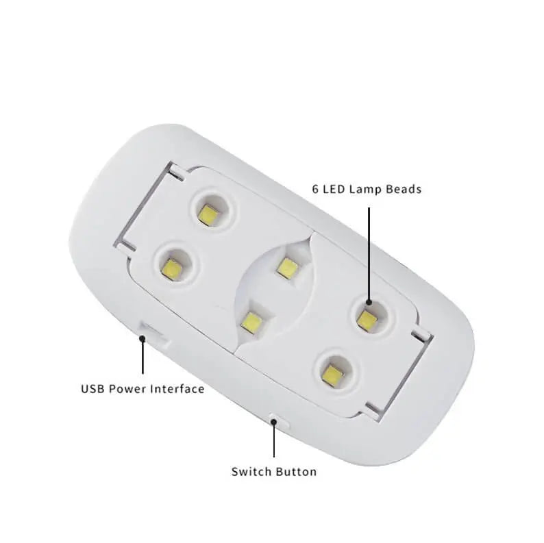 UV LED Nail Dryer Mini Gel Nail Lamp