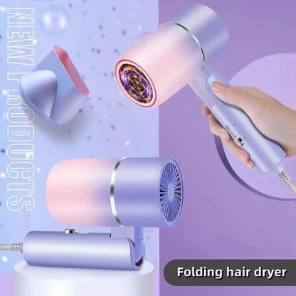 WENSTON Ionic Hair Dryer, Professional Salon Negative Ions Blow Dryer,Pink - Wenston beauty